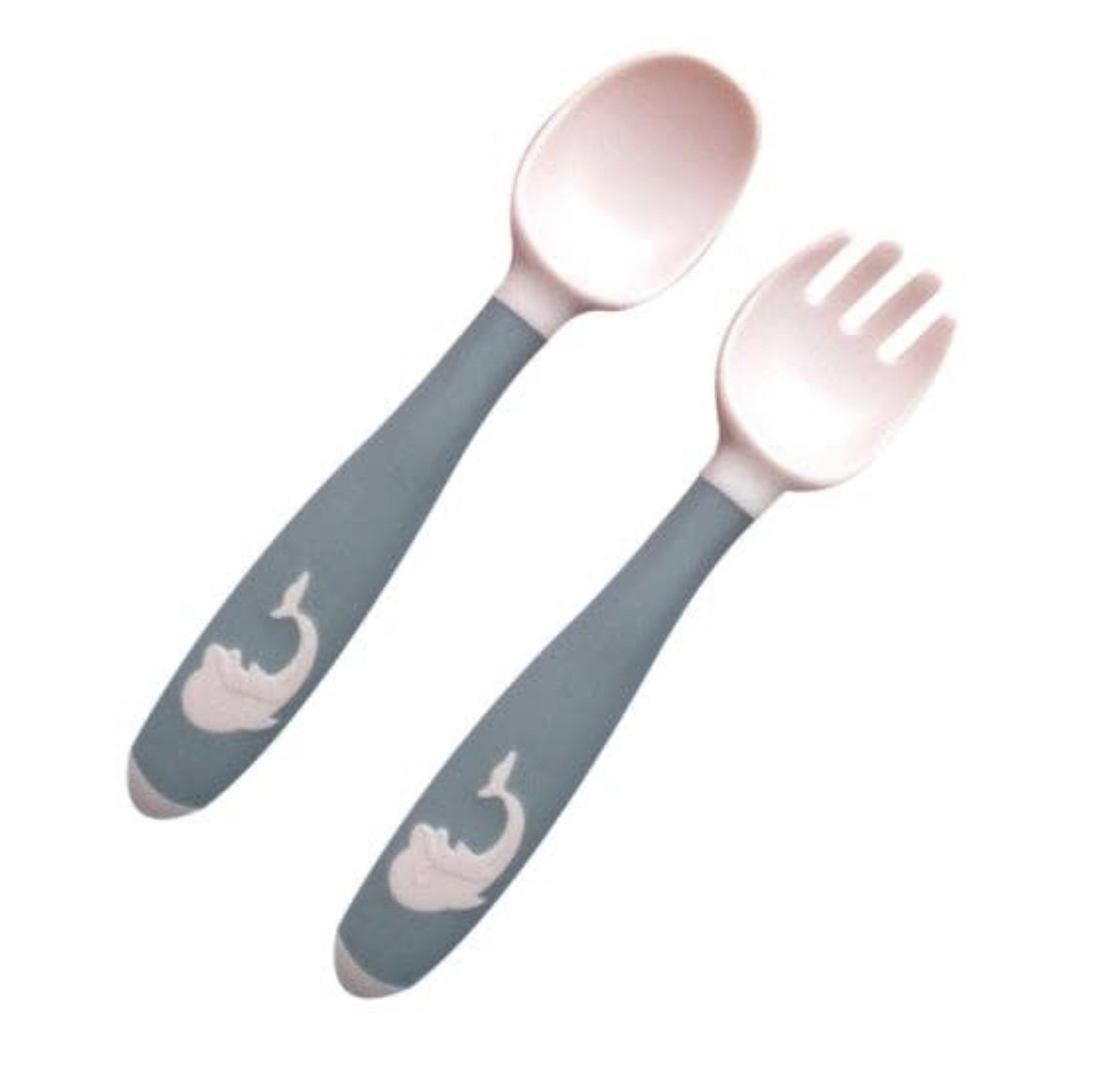 Shalop Stars Baby Spoon and Fork Set