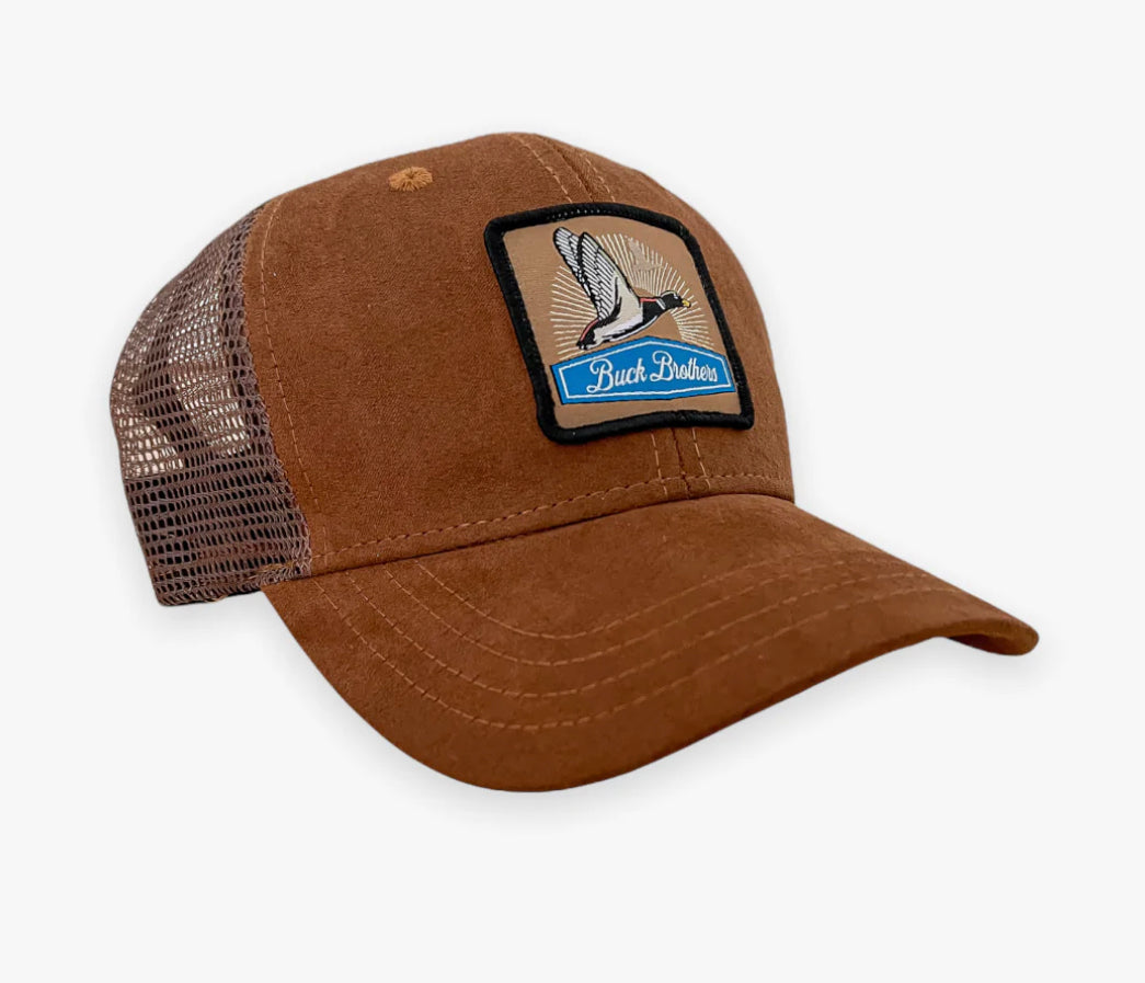 Tree Bark Mallard Trucker Hat