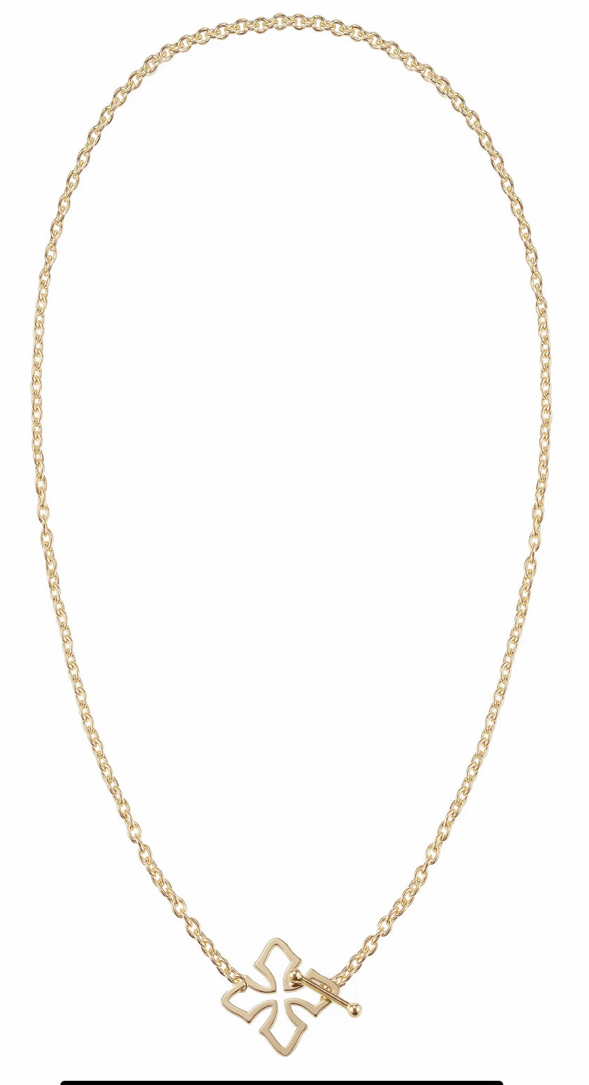 Grace Toggle Necklace - Gold