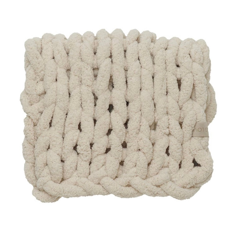 Infinite Chunky Knit Blanket - Cuddle