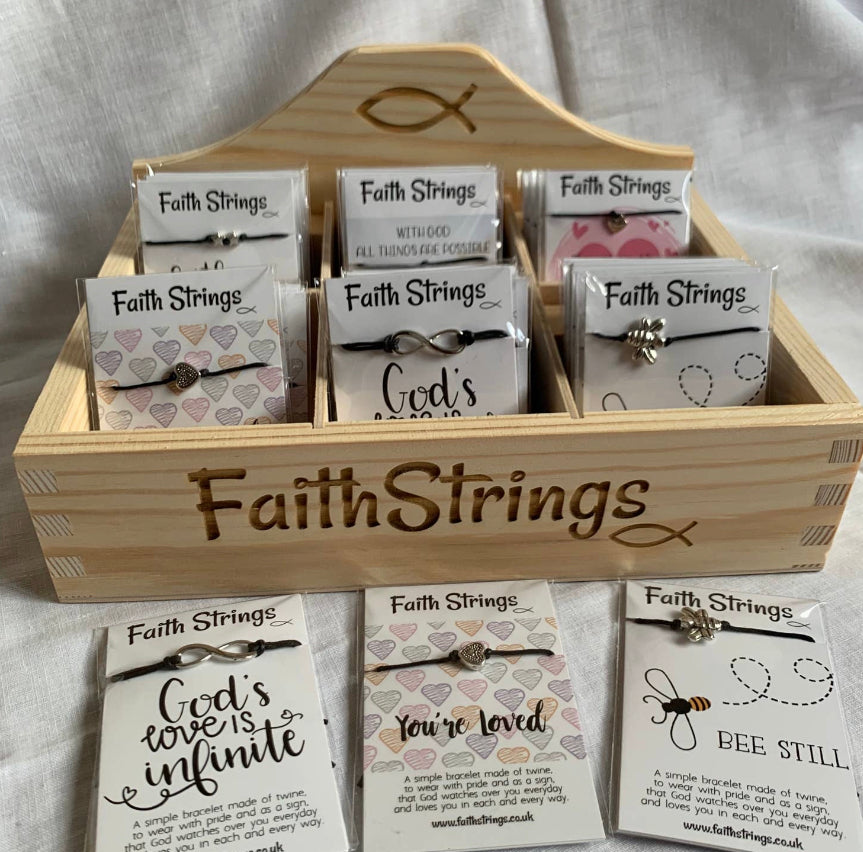 Faith Strings Christian Gift Wish Bracelet