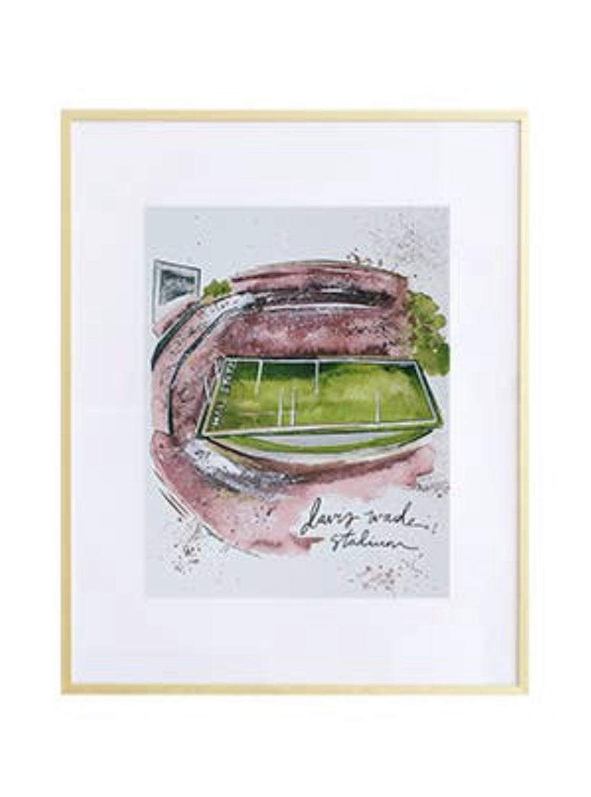 Framed Football Stadium Prints